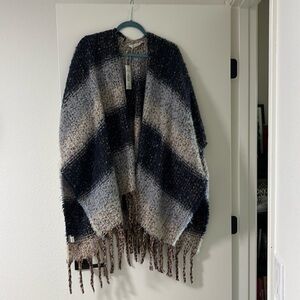 Brand new super soft poncho